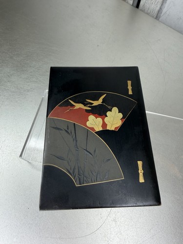 Vintage japanese black lacquer - vintage,